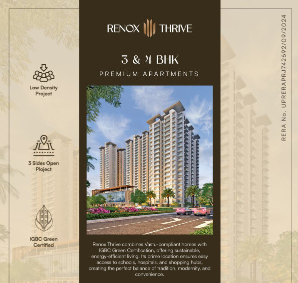 3 BHK Apartment 1427 Sq.ft. for Sale in Sector 10 Greater Noida West