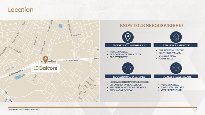 3 BHK 3448 Sq.ft. Apartment for Sale in Sector 53 Gurgaon