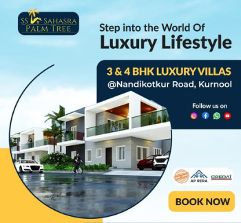 3 BHK Villa for Sale in Nandikotkur Road, Kurnool