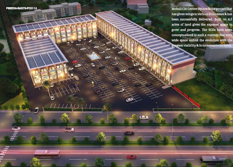  Showroom 1620 Sq.ft. for Sale in Aerocity, Mohali