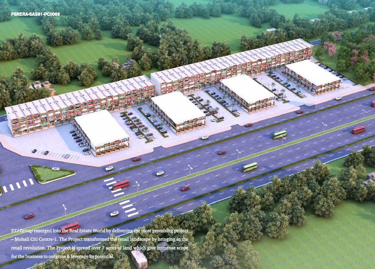  Showroom 1350 Sq.ft. for Sale in Aerocity, Mohali