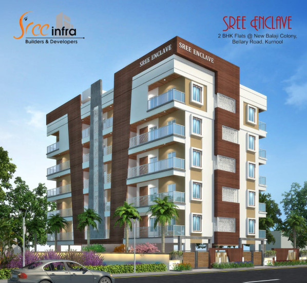 2 BHK Apartment 1096 Sq.ft. for Sale in Bellary Chowrasta, Kurnool