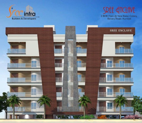 2 BHK Apartment 1096 Sq.ft. for Sale in Bellary Chowrasta, Kurnool