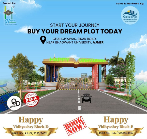  Residential Plot 100 Sq. Yards for Sale in Chachiyawas, Ajmer