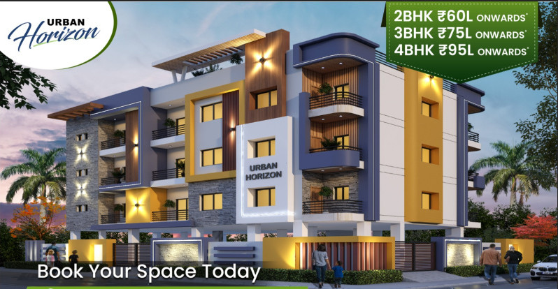 2 BHK Apartment 976 Sq.ft. for Sale in Soubhagya Nagar, Bhubaneswar