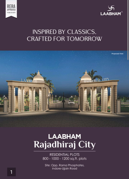  Residential Plot 1000 Sq.ft. for Sale in Ujjain Road, Indore