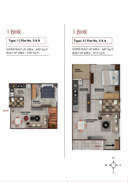 3 BHK 1325 Sq.ft. Apartment for Sale in Ujjain Road, Indore