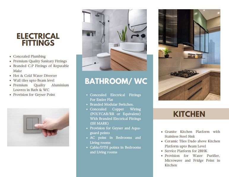 2 BHK 1185 Sq.ft. Apartment for Sale in Sector 3 Pushpak Nagar, Navi Mumbai