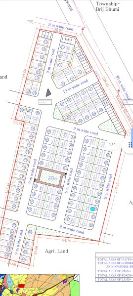  Commercial Land 1000 Sq.ft. for Sale in Gagwana, Ajmer