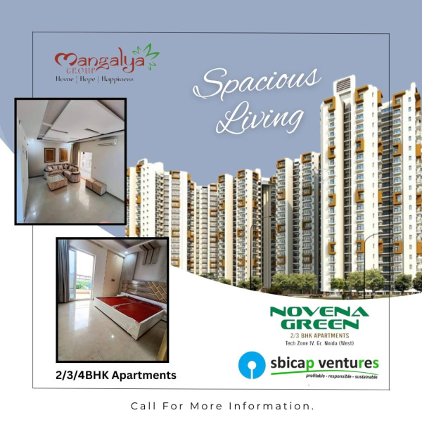 2 BHK Apartment 1115 Sq.ft. for Sale in Greater Noida West