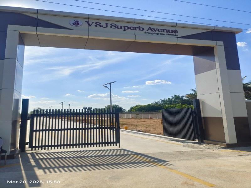  Residential Plot 1502 Sq.ft. for Sale in Olaiyur, Tiruchirappalli
