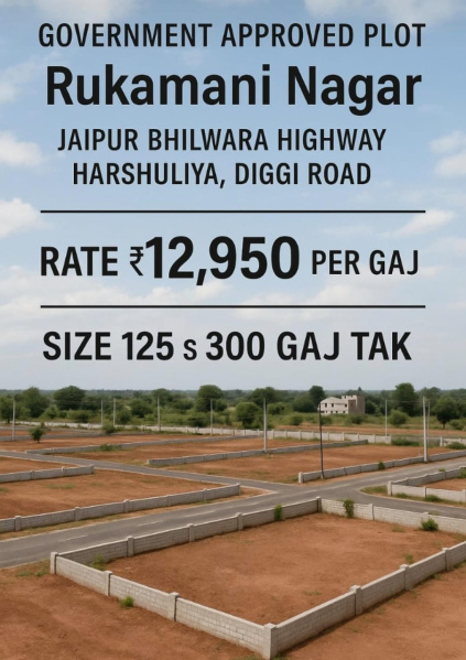  Residential Plot 100 Sq.ft. for Sale in Diggi Road, Jaipur