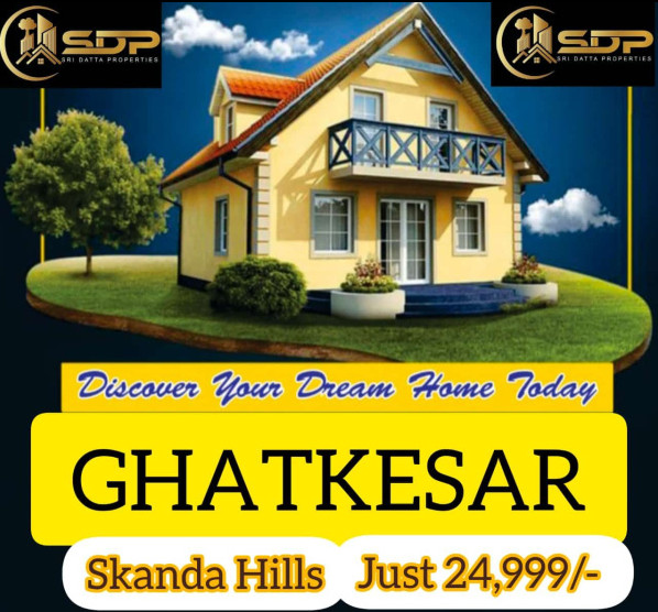  Residential Plot 150 Sq. Yards for Sale in Ghatkesar, Hyderabad