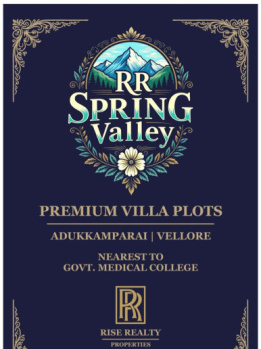 1 RK Flat for Sale in Adukkamparai, Vellore