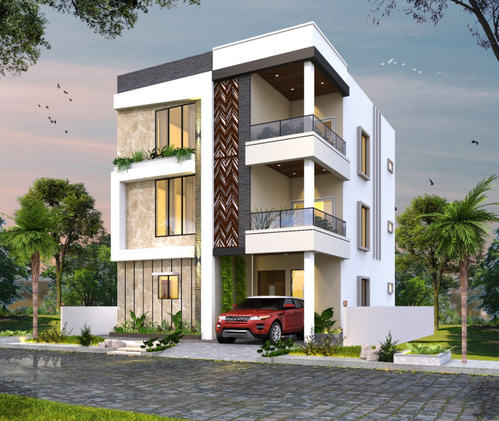 4 BHK Villa 3392 Sq.ft. for Sale in Rameshwaram Banda, Hyderabad