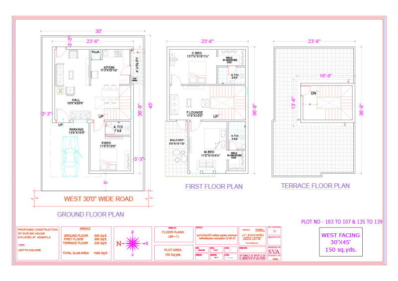 3 BHK Villa 2023 Sq.ft. for Sale in Adibatla, Hyderabad