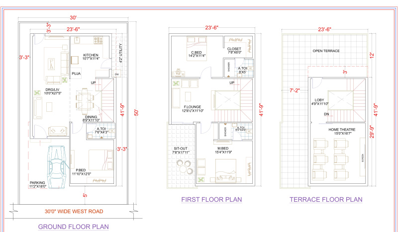 3 BHK Villa 2525 Sq.ft. for Sale in Beeramguda, Hyderabad