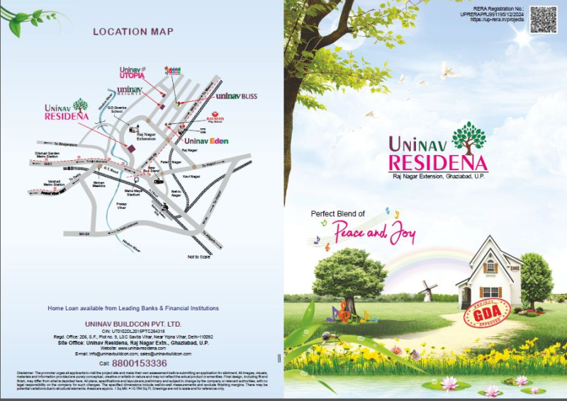 4 BHK 1576 Sq.ft. Apartment for Sale in Raj Nagar Extension, Ghaziabad