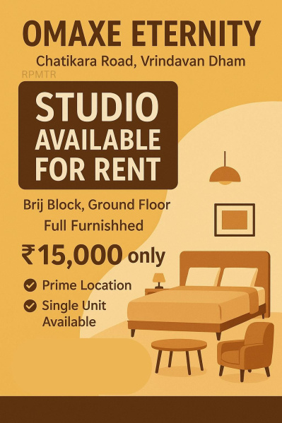 2.5 BHK Apartment 1540 Sq.ft. for Sale in Rukmani Vihar, Mathura