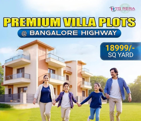  Residential Plot 300 Sq. Yards for Sale in Shadnagar, Hyderabad