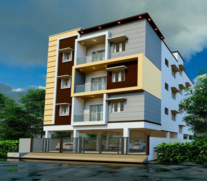 2 BHK Apartment 950 Sq.ft. for Sale in Kallikuppam, Chennai