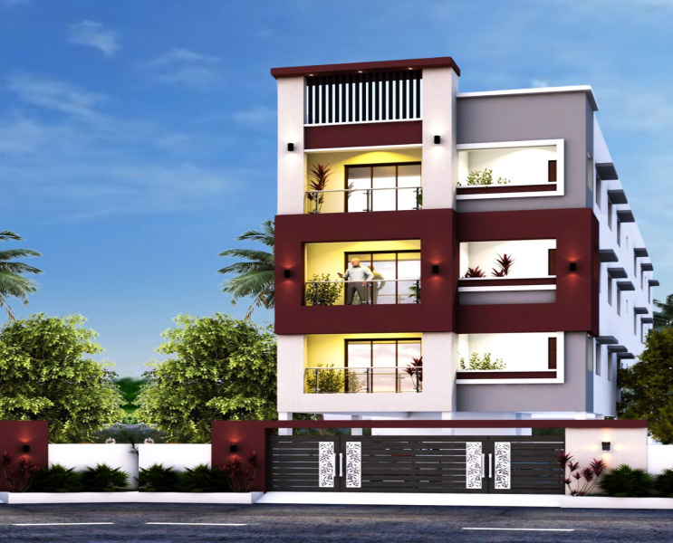 2 BHK 950 Sq.ft. Apartment for Sale in Vengadapuram, Oragadam, Chennai