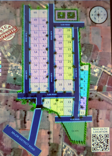  Residential Plot 69000 Sq.ft. for Sale in Hunsur, Mysore