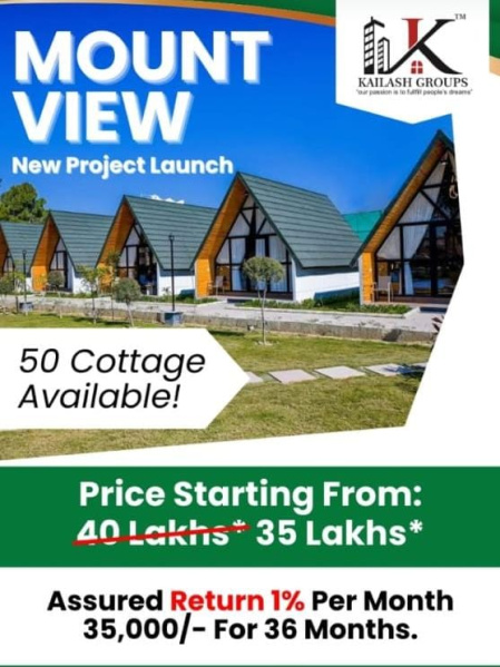  Guest House 500 Sq.ft. for Sale in Marchula, Almora
