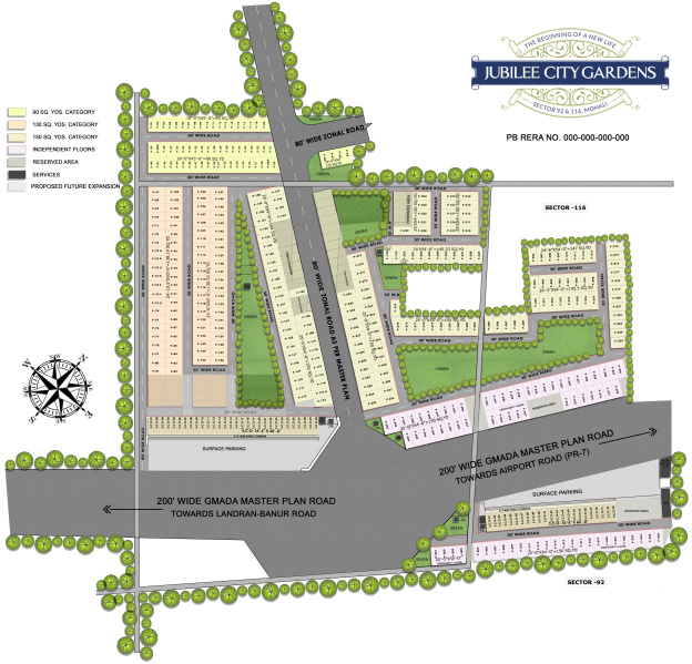  Residential Plot 150 Sq. Yards for Sale in Sector 116 Mohali