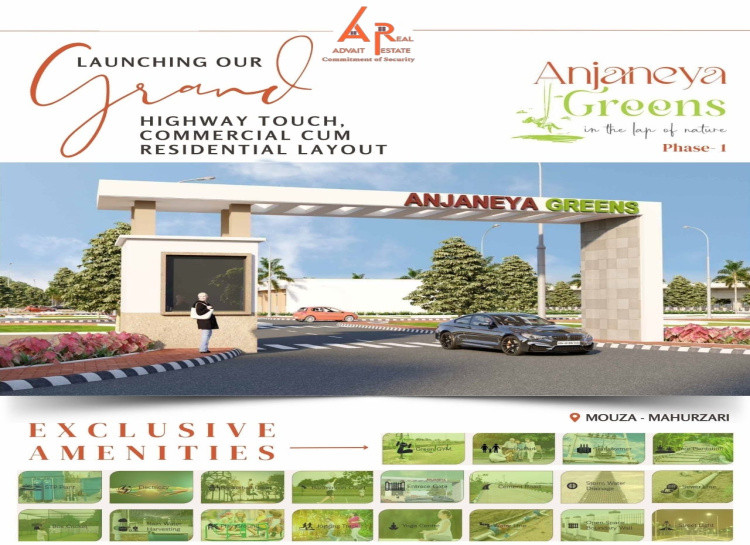  Residential Plot 1000 Sq.ft. for Sale in Katol Road, Nagpur