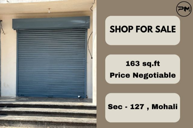  Commercial Shop 163 Sq.ft. for Sale in Shivalik City, Mohali