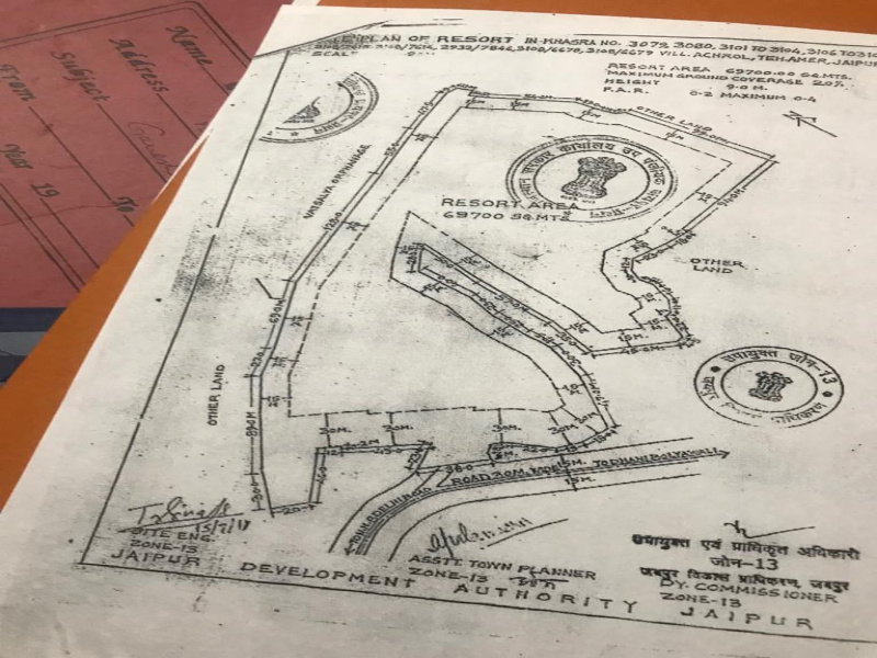  Agricultural Land 69700 Sq. Meter for Sale in Achrol, Jaipur