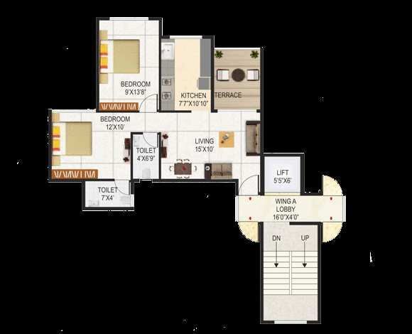 1 BHK Apartment 645 Sq.ft. for Sale in Panvel, Raigad