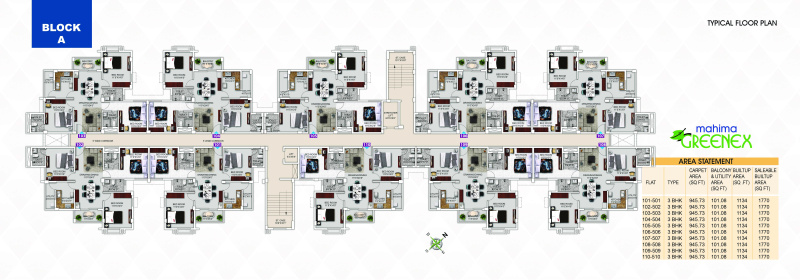 3 BHK Apartment 1480 Sq.ft. for Sale in Hanspal, Bhubaneswar