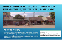 Commercial Land for Sale in Thisayanvilai, Tirunelveli