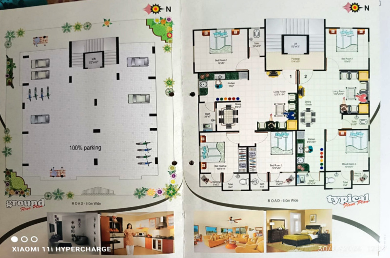 3 BHK Apartment 765 Sq.ft. for Sale in Zanzarda Road, Junagadh