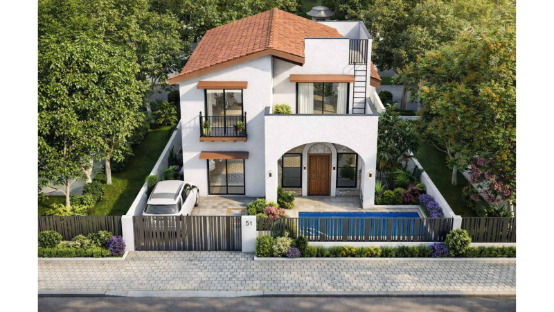 3 BHK 2070 Sq.ft. Villa for Sale in Karjat, Mumbai