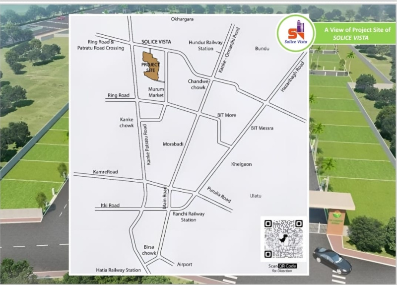  5 Dismil Residential Plot for Sale in Pithoria Chowk, Ranchi