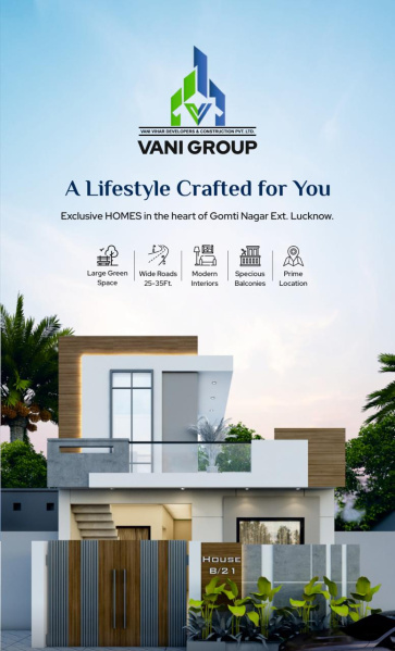 2 BHK House 600 Sq.ft. for Sale in Kisan Path, Lucknow