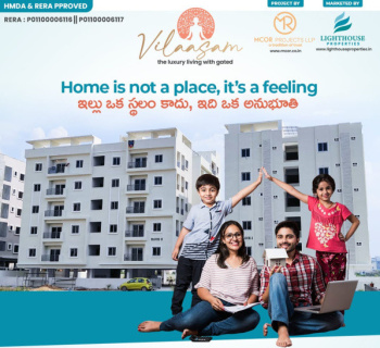 2 BHK Flat for Sale in Chanda Nagar, Hyderabad