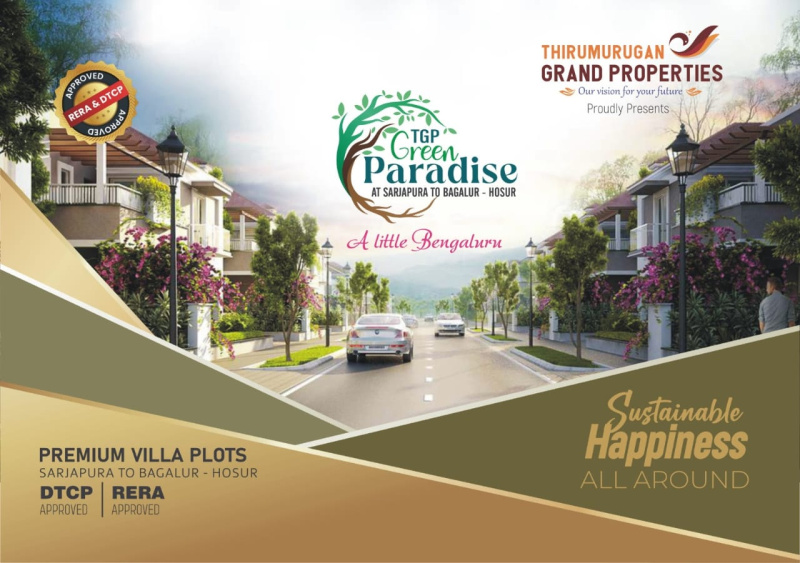  Residential Plot 1200 Sq.ft. for Sale in Bagalur Road, Hosur