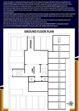 1 RK Apartment 440 Sq.ft. for Sale in Diva Junction East, Thane