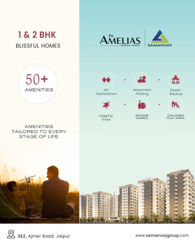 1 BHK Flat for Sale in Mahindra SEZ, Jaipur