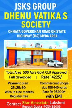 Residential Plot for Sale in Chhata, Mathura