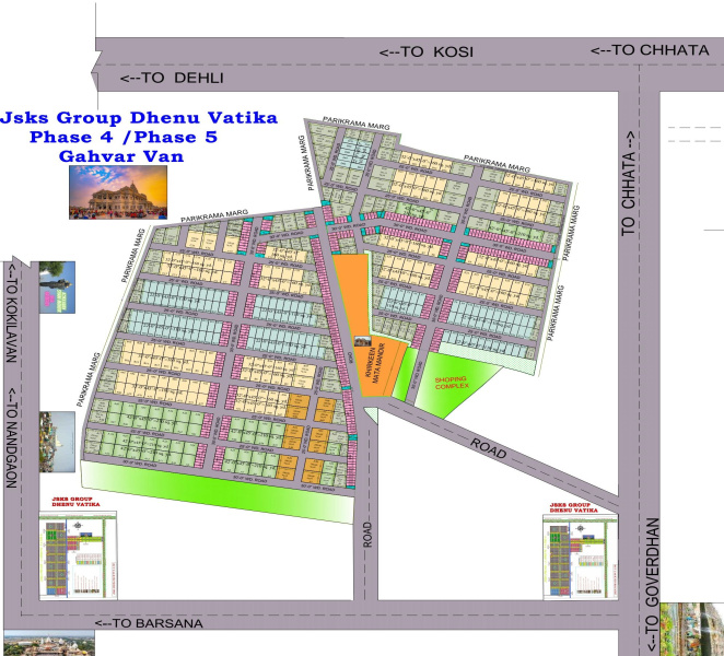  160 Sq.ft. Residential Plot for Sale in Chhata, Mathura