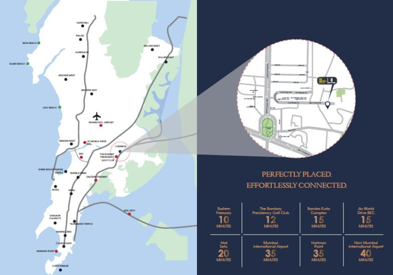 6 BHK 2100 Sq.ft. Apartment for Sale in Chembur, Mumbai