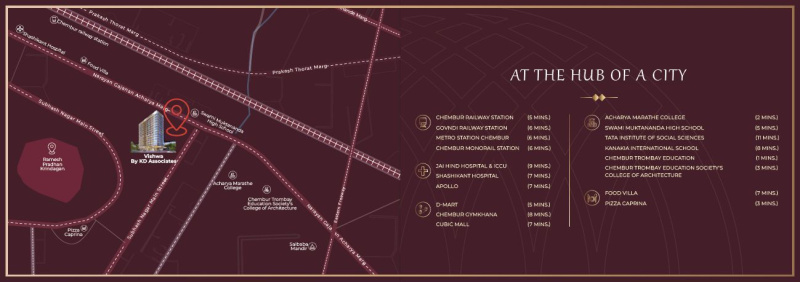 2 BHK 623 Sq.ft. Apartment for Sale in Chembur, Mumbai