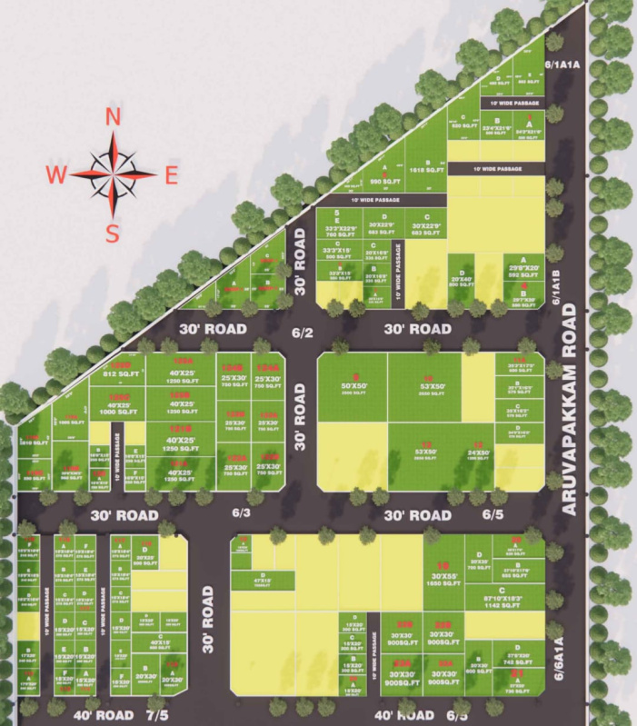  350 Sq.ft. Residential Plot for Sale in Tindivanam, Villupuram