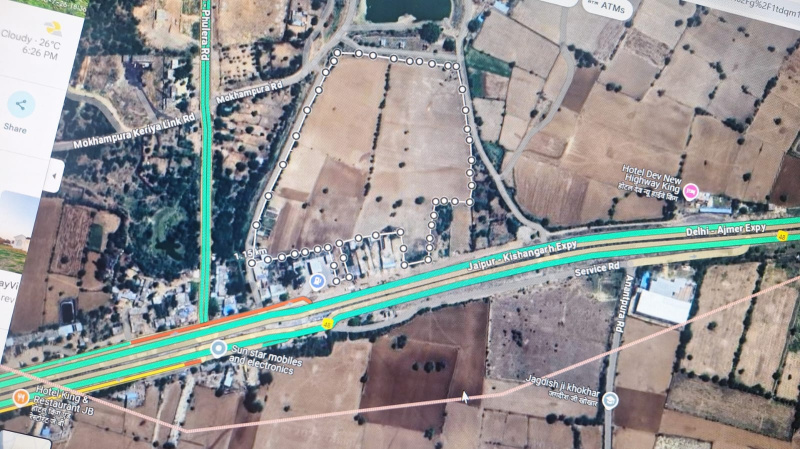  Agricultural Land 10 Sq.ft. for Sale in Ajmer Road, Jaipur