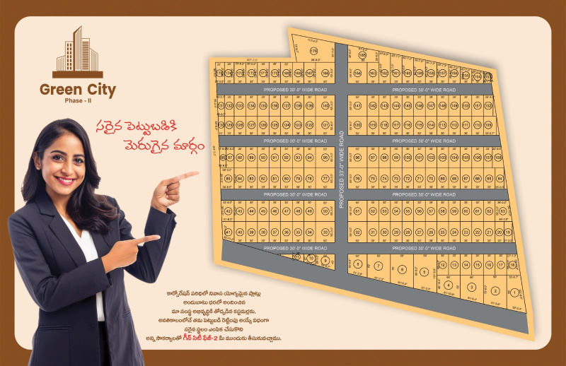  Residential Plot 6 Cent for Sale in Ongole, Prakasam